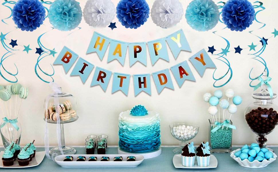 Blue Birthday Party