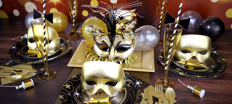 Masquerade Party Decorations Ideas