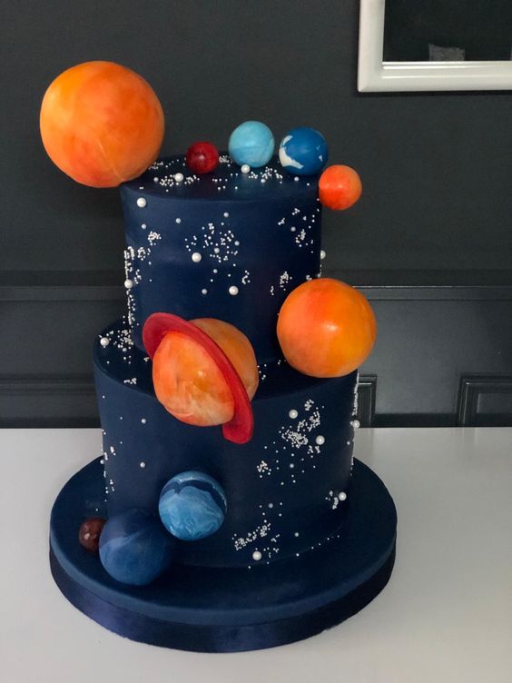  Space  Sweet  cake